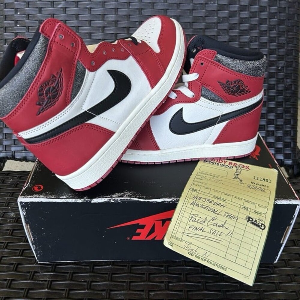 JORDAN 1 RETRO HIGH OG CHICAGO REIMAGINED LOST & FOUND 2022 Size 9